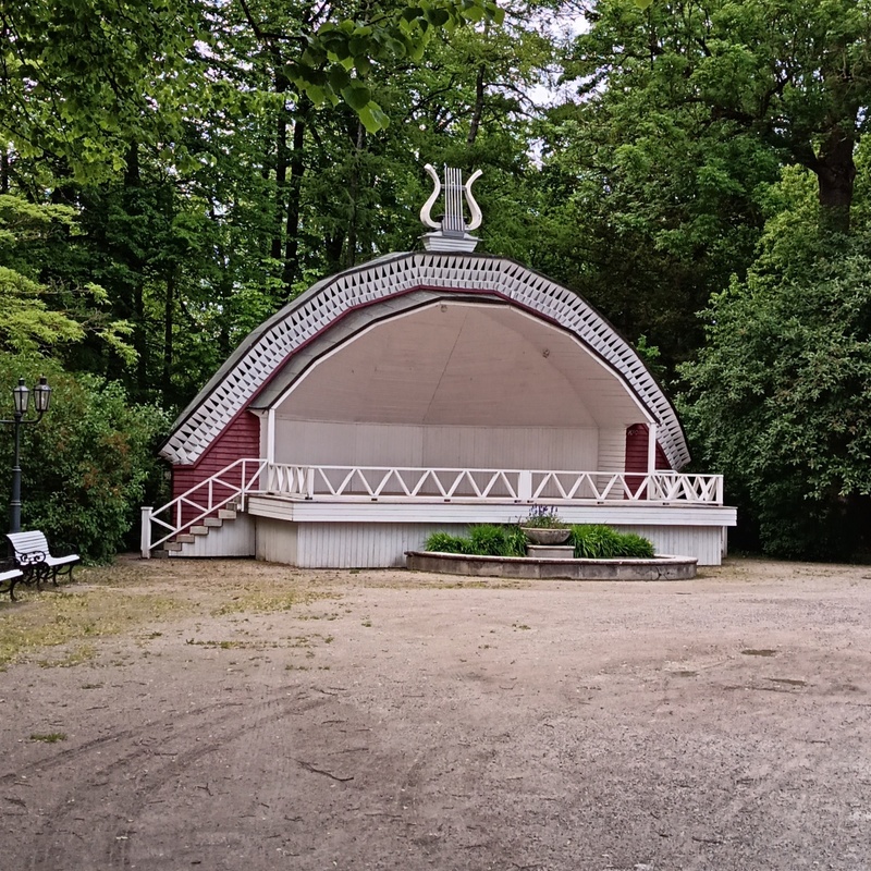 Kuressaare, kõlakoda. rephoto