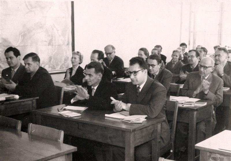 I Balti liiduvabariikide majandusgeograafide linnageograafia-alane teaduslik nõupidamine Tartu Riikliku Ülikooli geograafiakateedri suures auditooriumis.