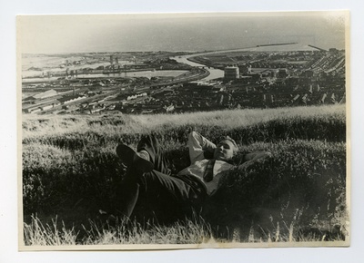 mootorlaeva "Saaremaa" III tüürimees A. Pärna Inglismaal Talbotis  duplicate photo