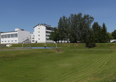 Photo, Viljandi, Männimäe residential area, Viljandi I Secondary School rephoto
