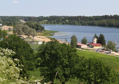 Vaade Viljandi järve Viiratsi otsale. rephoto