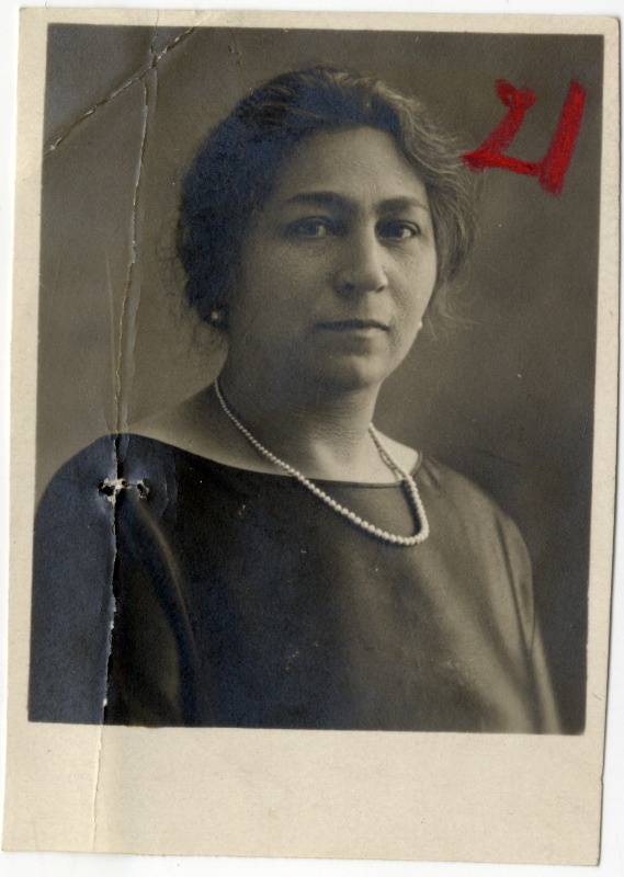 Aleksandra Gordoni (Hasja Hesekiel) dokumendifoto.