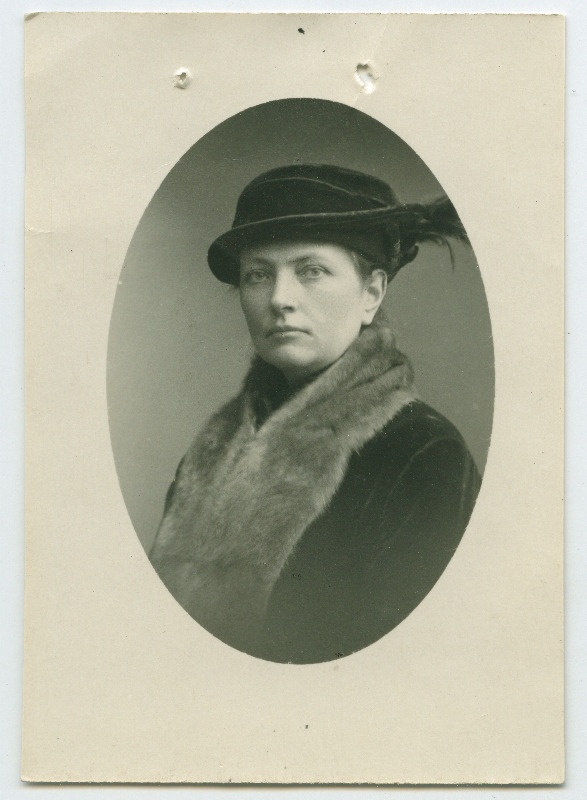 Eva Therese Lucie Rudolfi t Grünevaldt, portreefoto