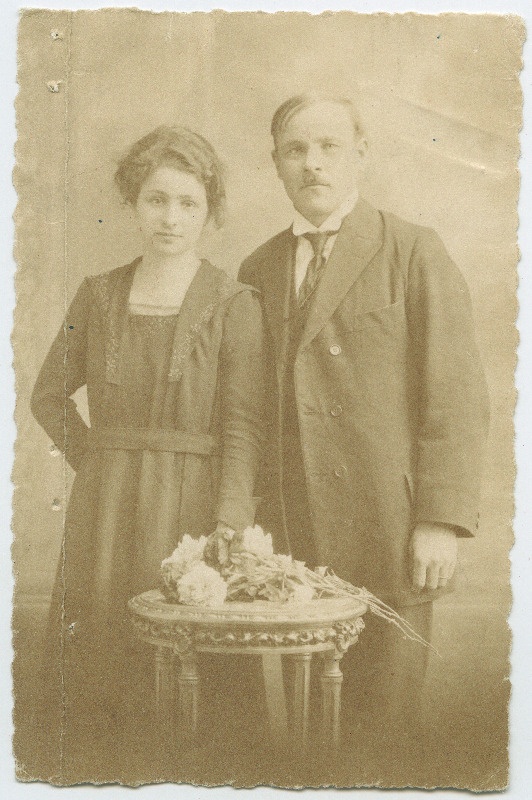 Josephine ja August Ilja. Portreefoto