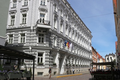 Tallinna Telegraafi hoone (arhitekt Peter Schreiber). rephoto
