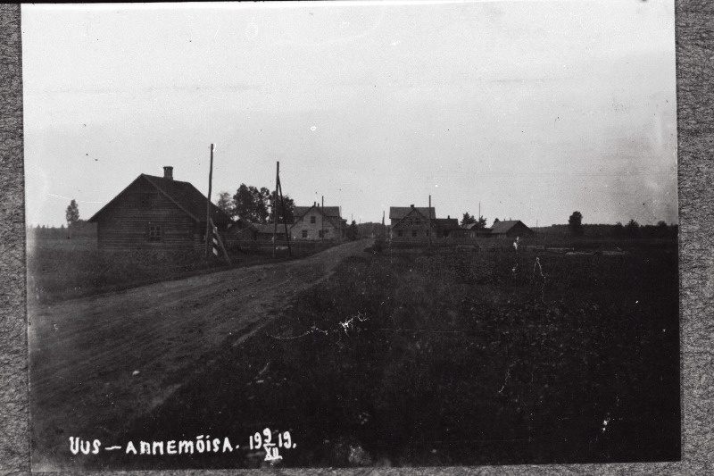 Vabadussõda. Neu-Annenhof (Jaunanna), 2.Jalaväepolgu 3.roodu asukoht.
