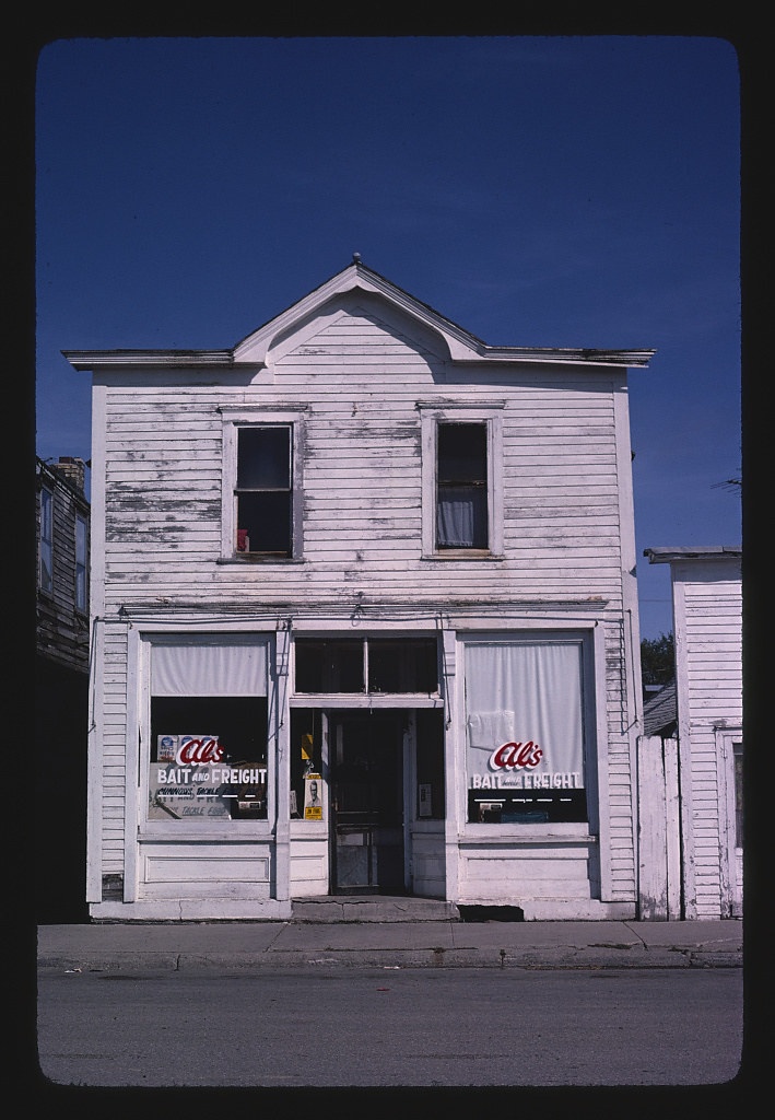 Nelson's Grocery, Washburn, North Dakota (LOC)