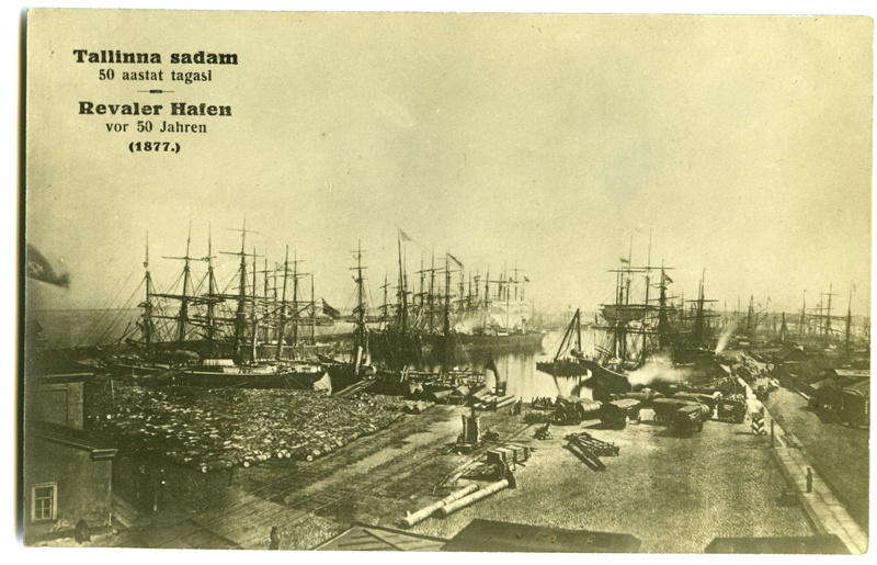 Tallinna sadam 1877. aastal