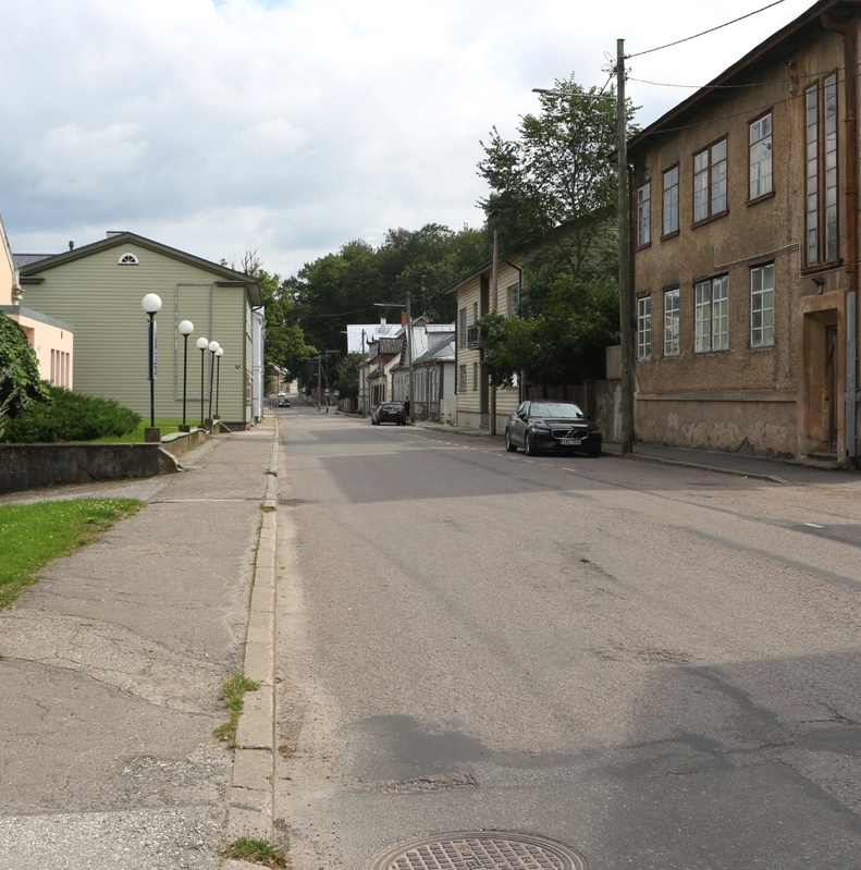 Kalevi tänav Tartus rephoto