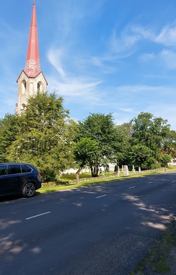 Foto. Lihula Eliisabeti kirik. rephoto