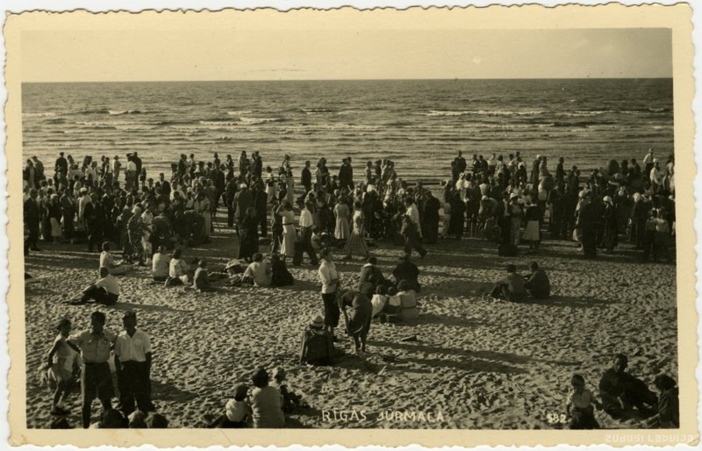 Jūrmala. Pludmale