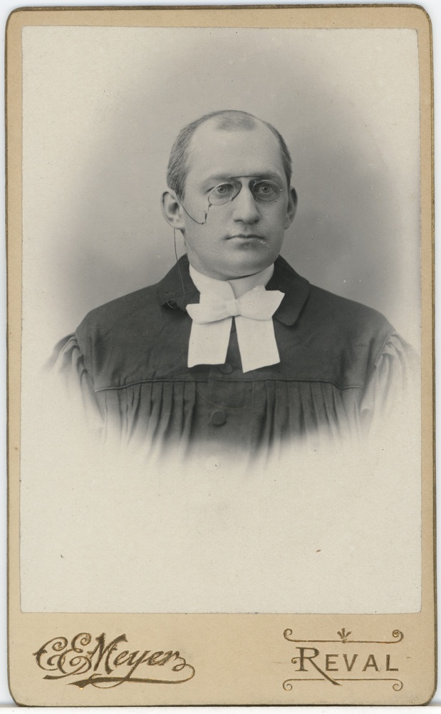 Paldiski pastor William Jucum, portreefoto