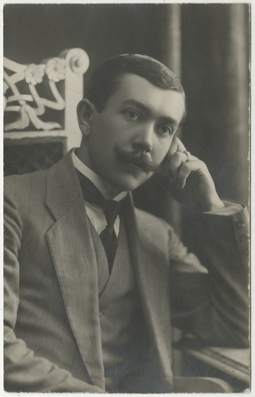 Pastor Herbert Günther tudengina, portreefoto