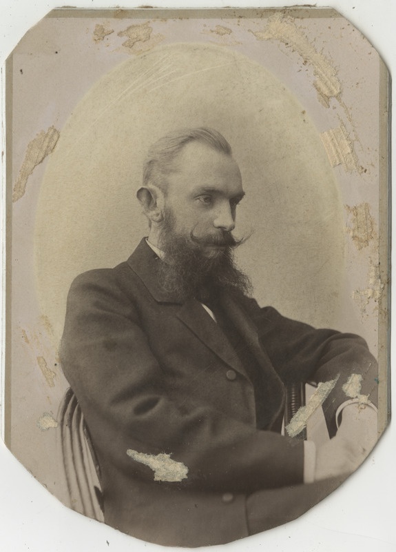 Tartu Ülikooli teoloogia dotsent Johannes Frey, portreefoto
