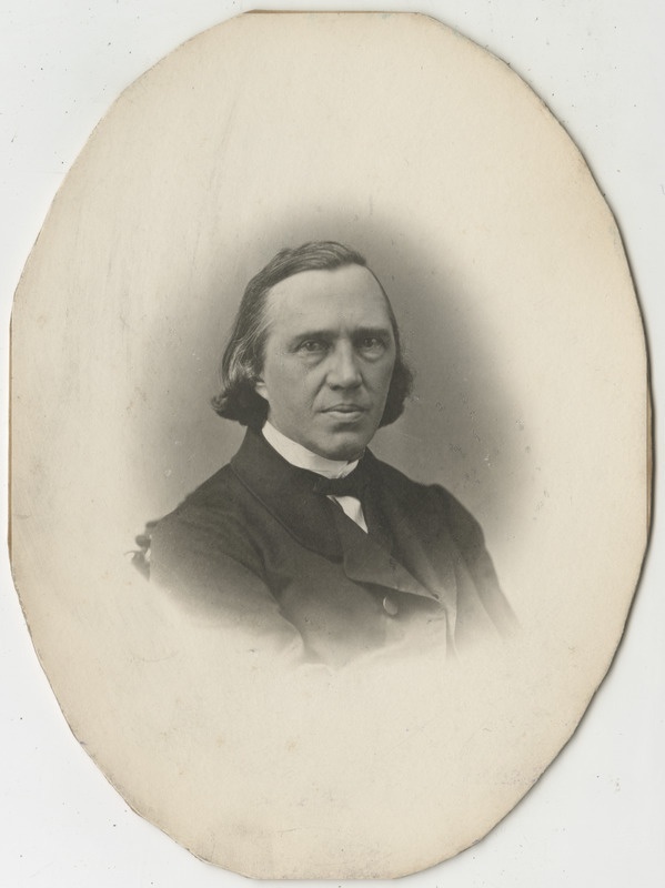 Tartu Ülikooli teoloogiaprofessor Theodosius Harnack, portreefoto koopia