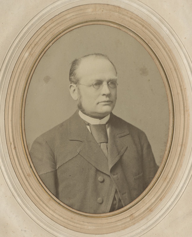 Tartu Ülikooli teoloogiaprofessor Wilhelm Volck, portreefoto