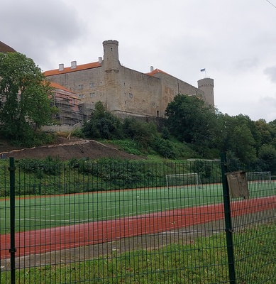 View of Toompea Castle. rephoto