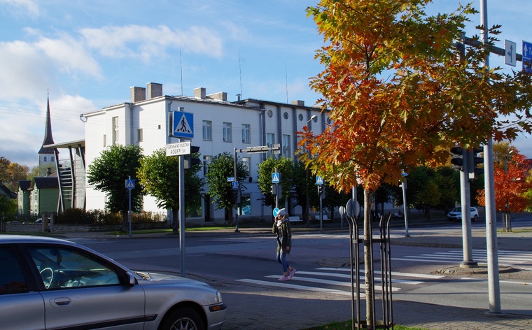 Eesti Panga hoone Rakveres rephoto