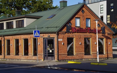 Rakvere, taastatud maja Turuplatsi ääres rephoto