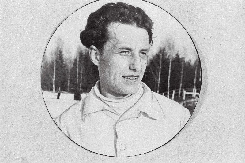 Sidlovski, V. - suusataja puuvillakombinaadist Kreenholmi Manufaktuur.