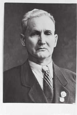 Punaarmee veteran August Laur.  duplicate photo
