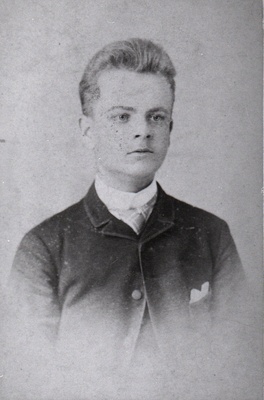 Richard Mitt. Korporatsioon Vironia asutaja. Esimese eestseisuse liige.  duplicate photo