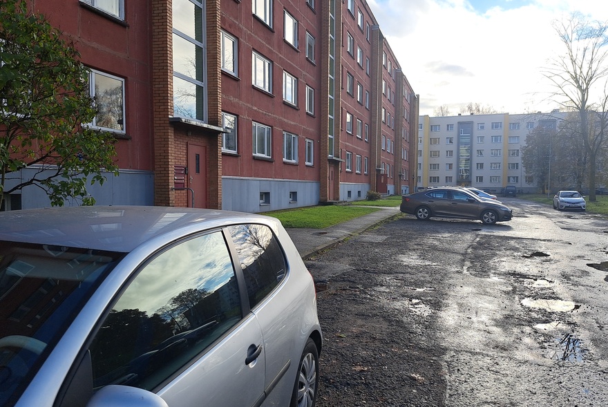 Tartu Annelinn, vaade majaesisele rephoto