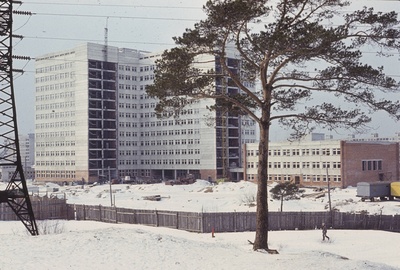 The Mustamäe Emergency Hospital is finished. Architect Ilmar Wood Forest  similar photo