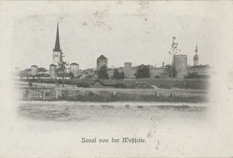 Tallinna siluett läänest