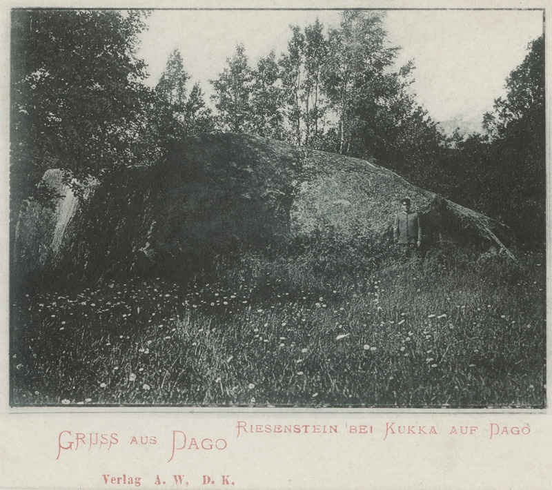 Kukka kivi Hiiumaal