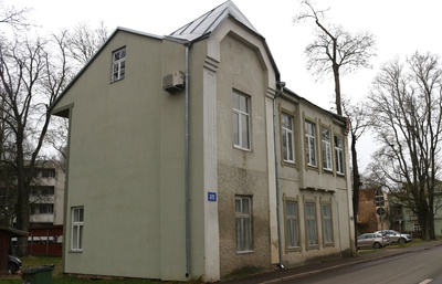 Tartu linnavaade, Veski tänav 1990a. rephoto