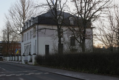 Building belonging to the National Institute of Art of Tartu (end. Card. Sakala), n. Burdenko tn. 69. Tartu rephoto