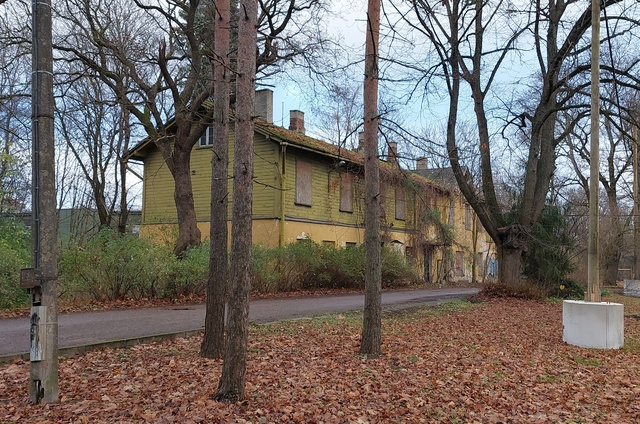 Building in the land area of Seewald Spirit Hospital in Tallinn rephoto