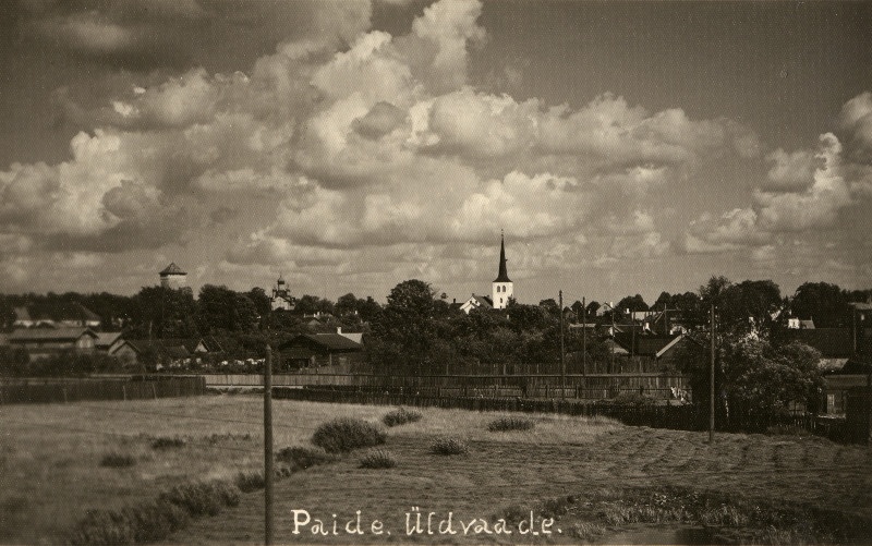 Vaade Paidele läänest.