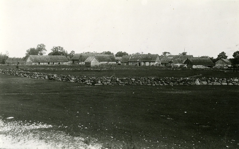 Vaade Osmussaare külale.