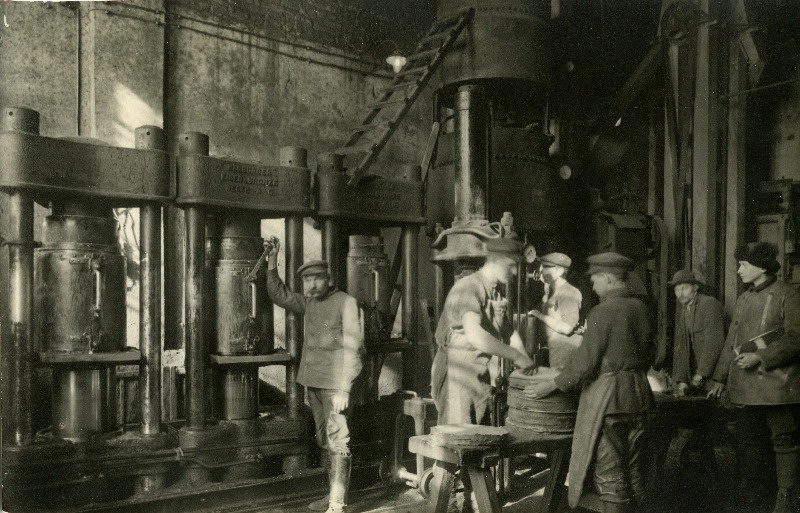 Abja Linavabriku sisevaade.