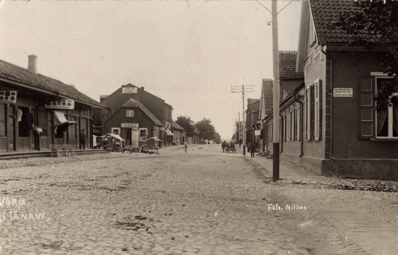 Jüri tänav Võrus.