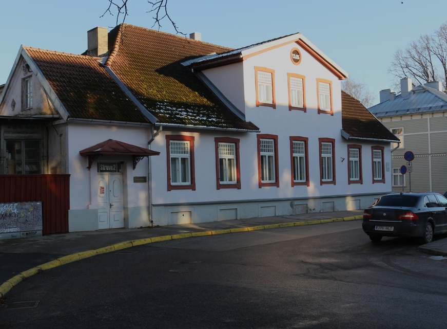 Tartu. Building Struve tn. 2 rephoto