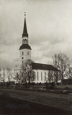 Räpina Mihkli kirik.  duplicate photo