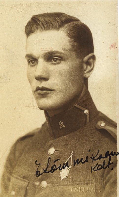 Sõjaväe Ühendatud Õppeasutused. Kadett Elmar Lõmmikson (Lehola).