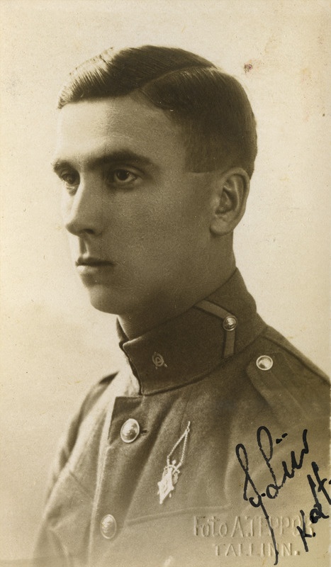 Sõjaväe Ühendatud Õppeasutused. Kadett Jaan Liiv.