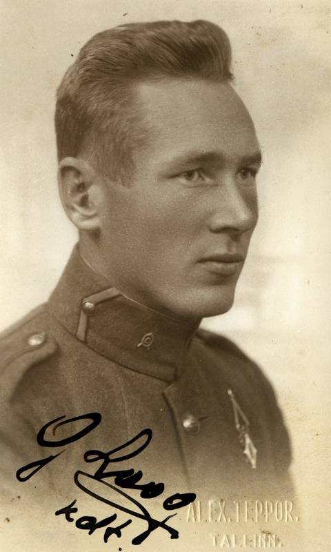 Sõjaväe Ühendatud Õppeasutused. Kadett Georg Loog.