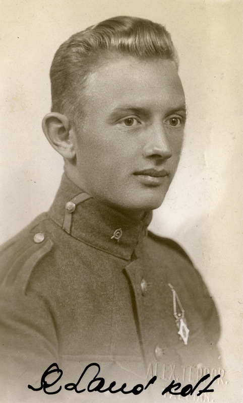 Sõjaväe Ühendatud Õppeasutused. Kadett Rudolf Laud.