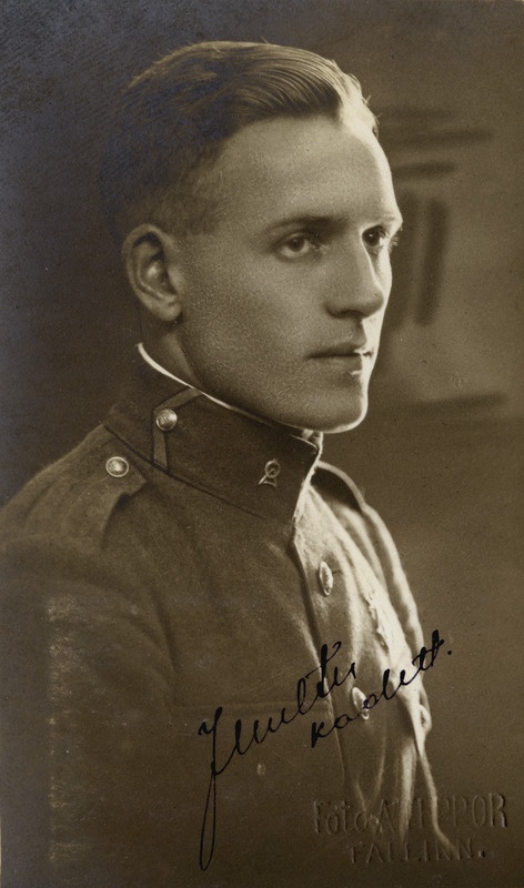 Sõjaväe Ühendatud Õppeasutuste kadett Johannes Leopold Multer.