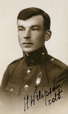 Sõjaväe Ühendatud Õppeasutused. Kadett Hermann Vilipson (Arusoo).  duplicate photo