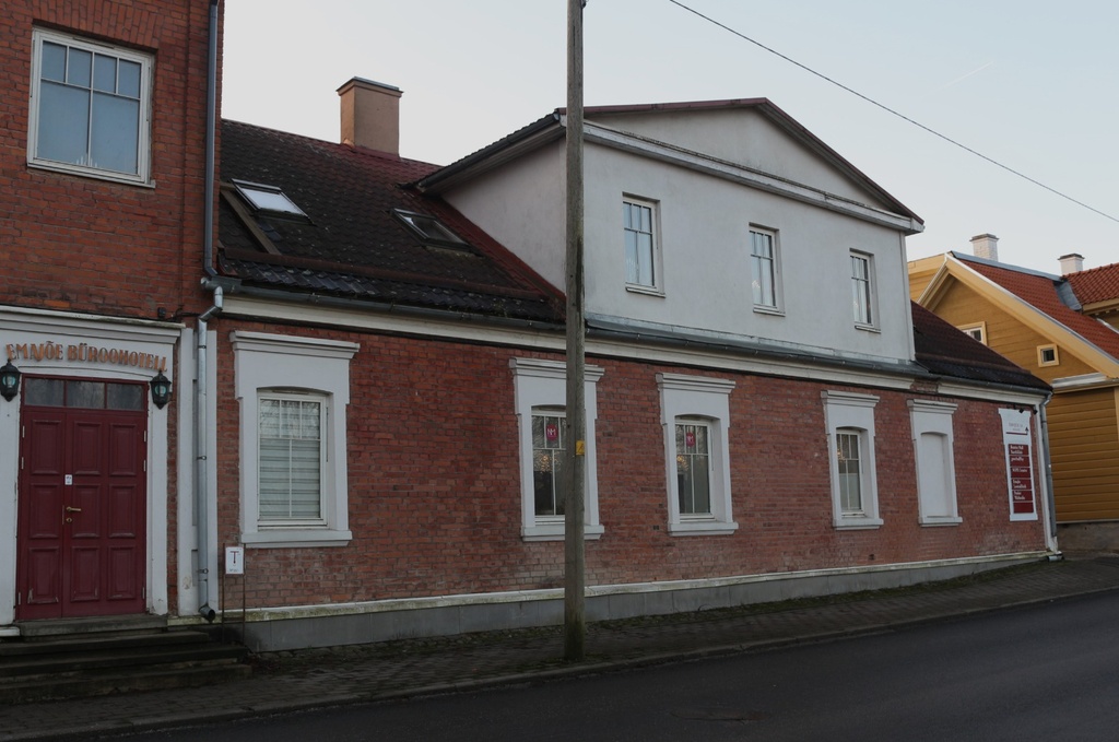 Tartu, Emajõe 1. Building adjacent to the sauna of Emajõe. rephoto