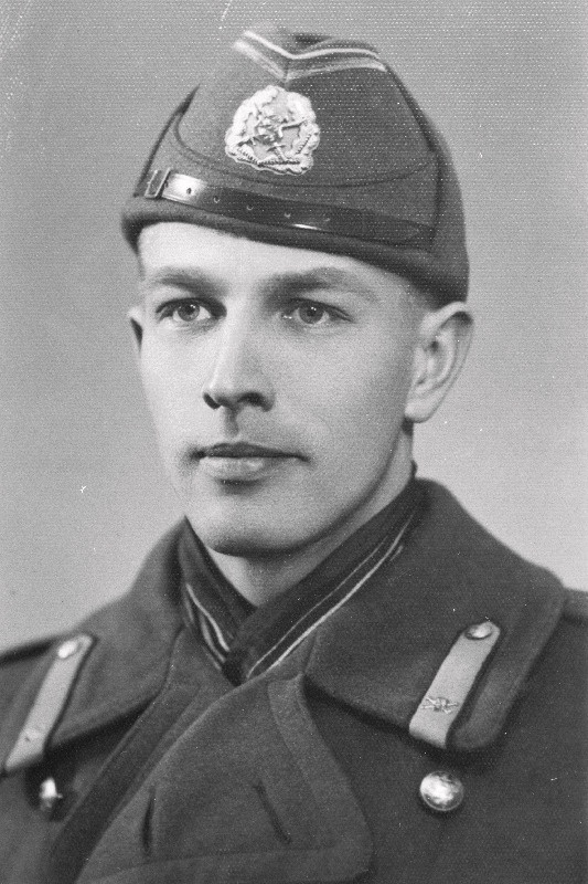 Kaitseliidu Tartumaa Maleva Võnnu malevkonna õppepealik lipnik Arvo Koppa.