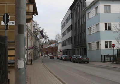 Vaade Mitšurini tänavale. rephoto
