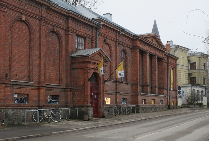 TRÜ võimla I. Mitšurini tänaval. rephoto