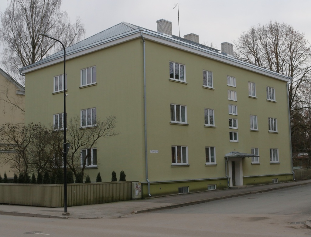 Tartu linnavaade. Elamu Õpetaja 2. 10.12.1959.a. rephoto